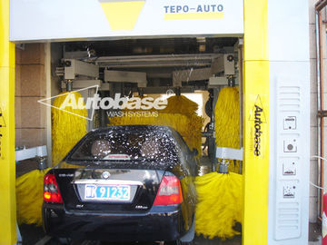 China TEPO-AUTO TUNNEL CAR WASH with high speed washing 60-80 cars per hour supplier